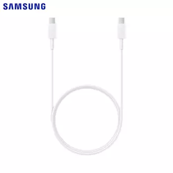 Câble Data Type-C vers Type-C Samsung EP-DA705BWEGWW Blanc