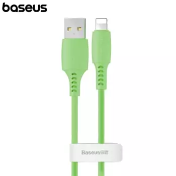 Câble Data USB vers Lightning Baseus CALDC-06 Colourful 2.4A (1.2m) Vert
