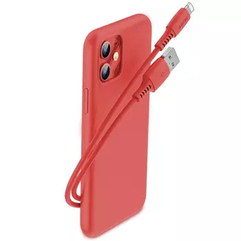 Câble Data USB vers Lightning Baseus CALDC-09 Colourful 2.4A (1.2m) Rouge