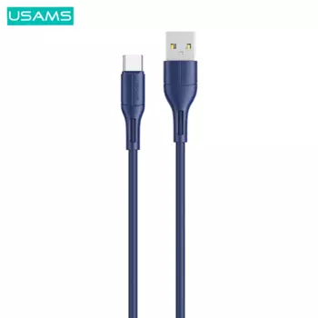 Câble Data USB vers Type-C Usams SJ501USB03 US-SJ501 U68 2A (1m) Bleu
