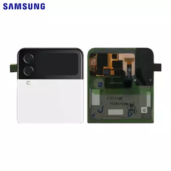 Cache Arrière Original Samsung Galaxy Z Flip4 5G F721 GH97-27947F (Supérieur) Blanc