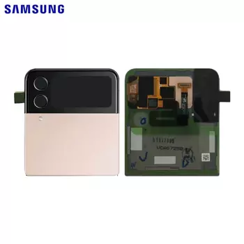 Cache Arrière Original Samsung Galaxy Z Flip 4 5G F721 GH97-27947C (Supérieur) Rose Gold