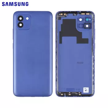 Cache Arrière Samsung Galaxy A03 A035 GH81-21663A Bleu
