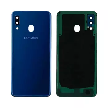 Cache Arrière Premium Samsung Galaxy A20 A205 Bleu