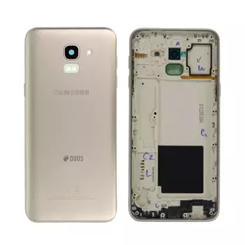 Cache Arrière Samsung Galaxy J6 2018 J600 Or