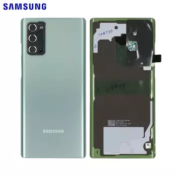 Cache Arrière Original Samsung Galaxy Note 20 5G N981 GH82-23299C Vert Mystique