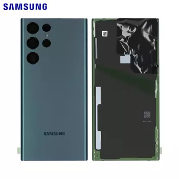 Cache Arrière Original Samsung Galaxy S22 Ultra S908 GH82-27457D GH82-27458D Vert