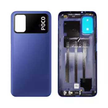 Cache Arrière Original Xiaomi Poco M3 55050000Q79X Bleu Glacier