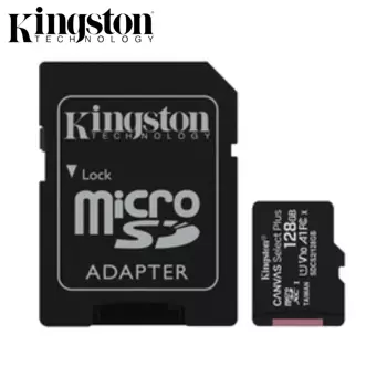 Carte Mémoire Kingston SDCS2 / 128GB CARTE SD 128GB Canvas Select Plus MicroSDXC 100MB/s + Adaptateur