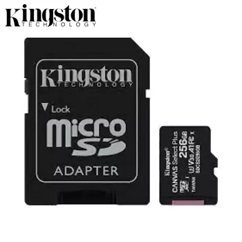 Carte Mémoire Kingston SDCS2 / 256GB SD CARD 256GB Canvas Select Plus MicroSDXC 100MB/s + Adapter