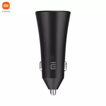 Chargeur Allume-Cigare Xiaomi Car Charger Mi USB1 / USB2 37W GDS4147GL (EU Blister) Noir