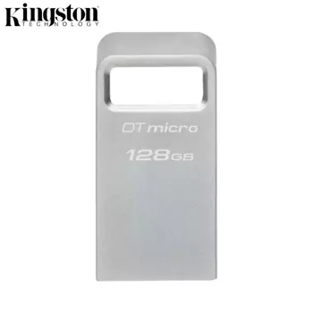 Clé USB Kingston DTMC3G2 / 128GB DataTraveler Micro USB3.0 (128GB) Métal