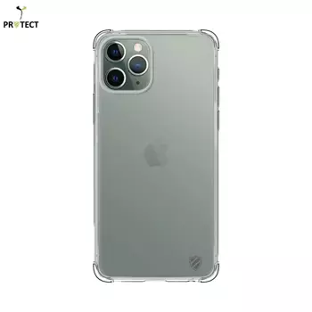 Coque Silicone Renforcée PROTECT pour Apple iPhone 11 Pro Transparent