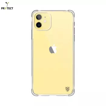 Coque Silicone Renforcée PROTECT pour Apple iPhone 11 Transparent