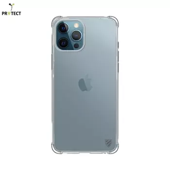 Coque Silicone Renforcée PROTECT pour Apple iPhone 12 Pro Max Transparent