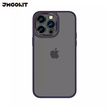 Coque de Protection Canon Lens JMGOKIT pour Apple iPhone 12 Pro Max Violet