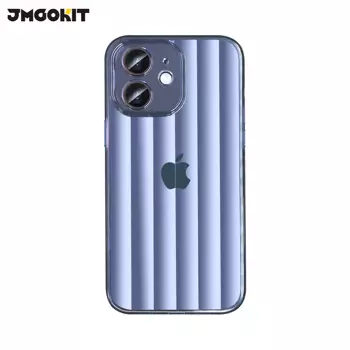 Coque de Protection Glacier JMGOKIT pour Apple iPhone 12 Bleu