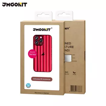 Coque de Protection Glacier JMGOKIT pour Apple iPhone 12 Pro Rouge