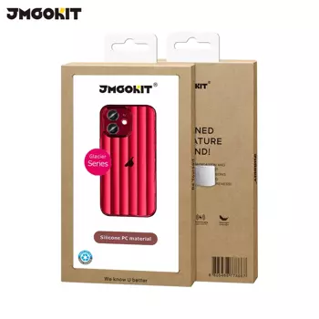 Coque de Protection Glacier JMGOKIT pour Apple iPhone 12 Rouge