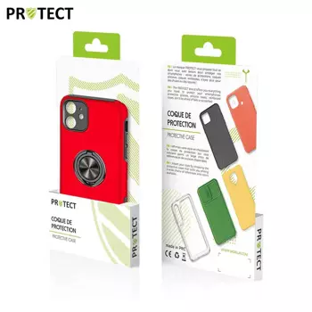 Coque de Protection IE013 PROTECT pour Apple iPhone 12 Rouge