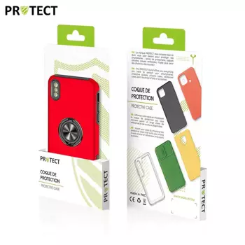 Coque de Protection IE013 PROTECT pour Apple iPhone X / iPhone XS Rouge