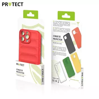 Coque de Protection IX008 PROTECT pour Apple iPhone 15 Pro Rouge