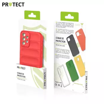 Coque de Protection IX008 PROTECT pour Samsung Galaxy A52 5G A526 / Galaxy A52 4G A525 Rouge