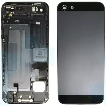 Coque de Réparation Complète Apple iPhone 5 Noir