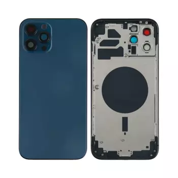 Coque de Réparation Apple iPhone 12 Pro Max (Without Parts) Bleu Pacifique