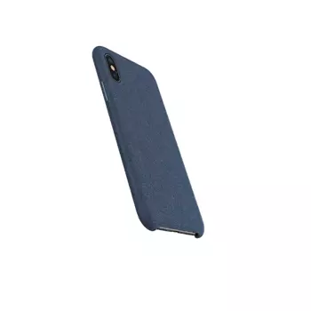 Coque de Protection en Fibre Baseus pour Apple iPhone XS Max WIAPIPH65-YP03 Bleu Marine