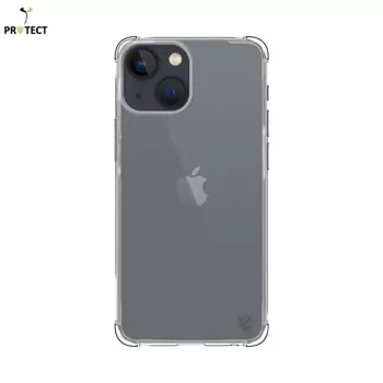 Coque Silicone Renforcée PROTECT pour Apple iPhone 13 Mini Transparent