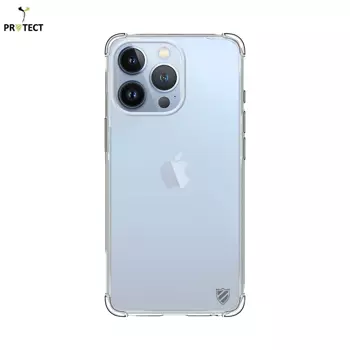 Coque Silicone Renforcée PROTECT pour Apple iPhone 13 Pro Transparent