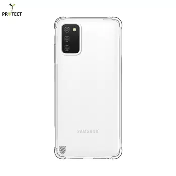 Coque Silicone Renforcée PROTECT pour Samsung Galaxy A03s A037 Transparent