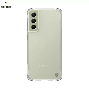 Coque Silicone Renforcée PROTECT pour Samsung Galaxy S21 FE G990 Transparent