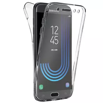 Coque Silicone 360° Samsung Galaxy J5 2017 J530 Transparent