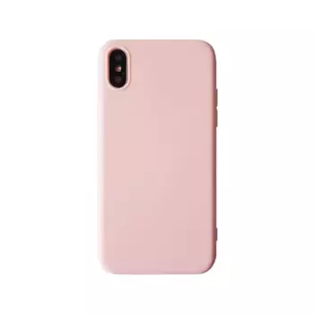 Coque Silicone Baseus pour Apple iPhone XS Max WIAPIPH65-ASL04 Rose Gold
