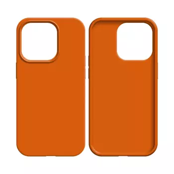 Coque Silicone Compatible pour Apple iPhone 11 (#13) Orange