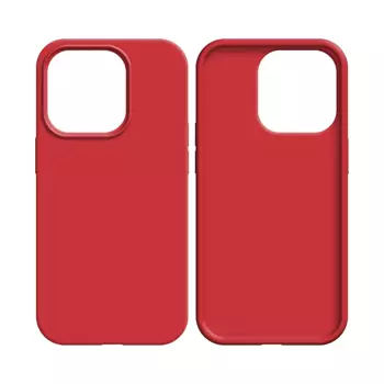 Coque Silicone Compatible pour Apple iPhone 11 Pro Max (#14) Rouge