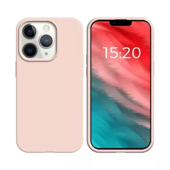 Coque Silicone Compatible pour Apple iPhone 11 Pro Max Rose Gold