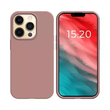 Coque Silicone Compatible pour Apple iPhone 12 / iPhone 12 Pro (#6) Rose