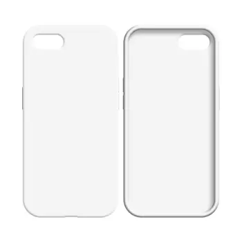 Coque Silicone Compatible pour Apple iPhone 7 / iPhone 8/iPhone SE (2nd Gen)/iPhone SE (3e Gen) (#9) Blanc