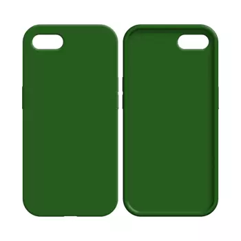 Coque Silicone Compatible pour Apple iPhone 7 / iPhone 8/iPhone SE (2nd Gen)/iPhone SE (3e Gen) (#52) Vert Foncé