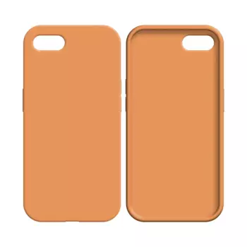 Coque Silicone Compatible pour Apple iPhone 7 / iPhone 8/iPhone SE (2nd Gen)/iPhone SE (3e Gen) (#61) Corail