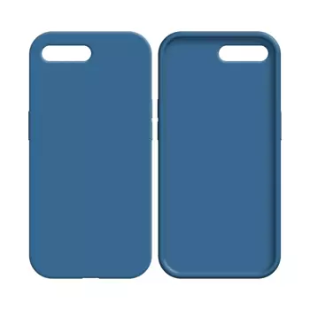 Coque Silicone Compatible pour Apple iPhone 7 Plus / iPhone 8 Plus (#20) Bleu Marine