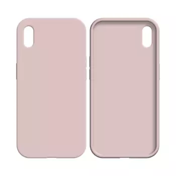 Coque Silicone Compatible pour Apple iPhone X / iPhone XS (#19) Rose Gold