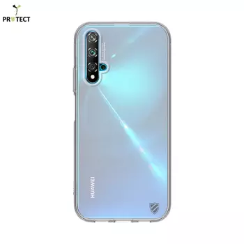 Coque Silicone PROTECT pour Huawei Nova 5T Transparent