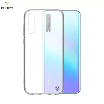 Coque Silicone PROTECT pour Huawei P Smart S Transparent