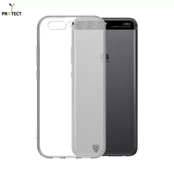 Coque Silicone PROTECT pour Huawei P10 Transparent