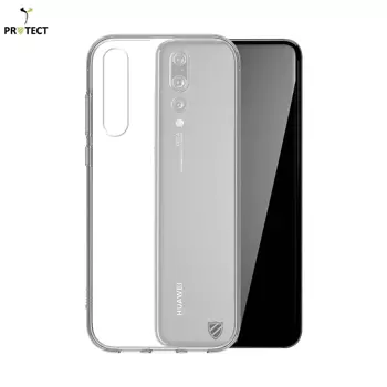 Coque Silicone PROTECT pour Huawei P20 Pro Transparent