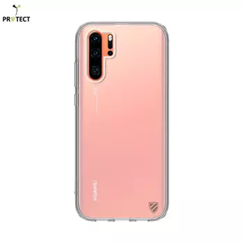 Coque Silicone PROTECT pour Huawei P30 Pro / P30 Pro New Edition Transparent